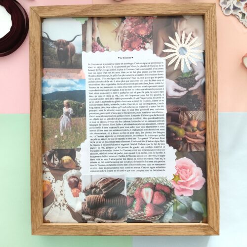Ton cadre scrapbooking par signe astrologique