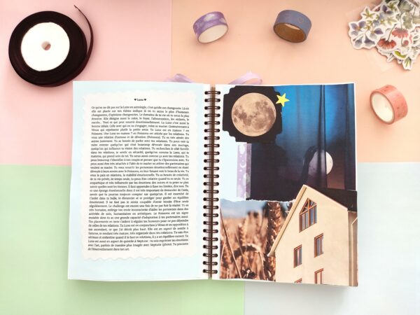 Ton thème astral interprété dans un carnet scrapbooking – Image 6