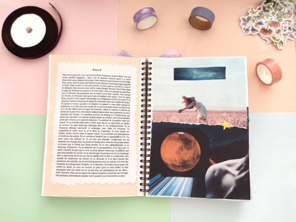 Ton thème astral interprété dans un carnet scrapbooking – Image 7