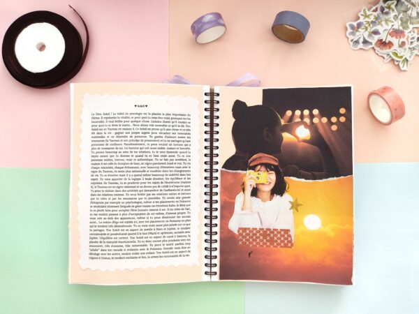 Ton thème astral interprété dans un carnet scrapbooking – Image 5