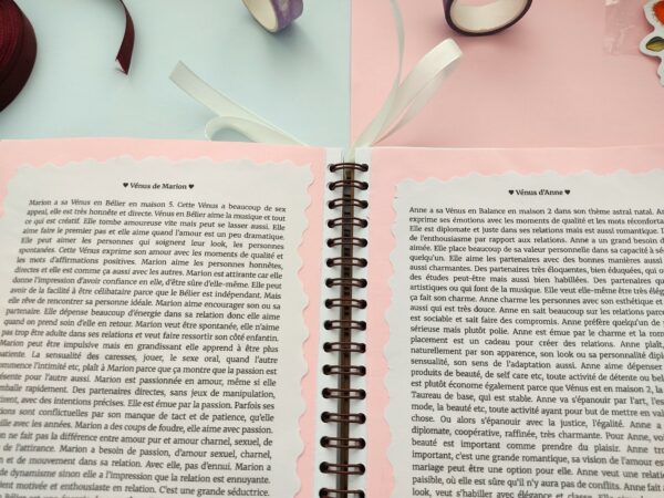 Ta compatibilité amoureuse interprétée dans un carnet scrapbooking – Image 9