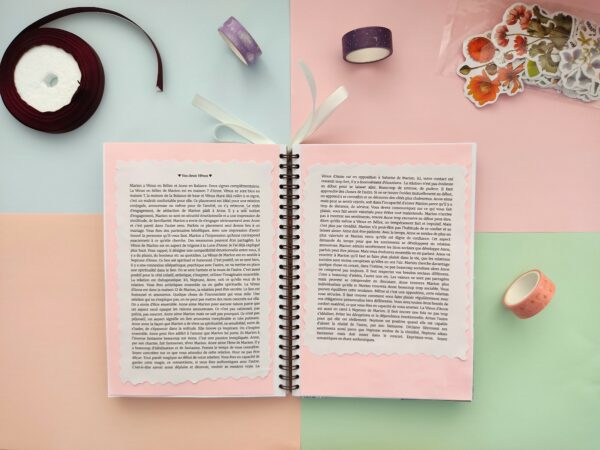 Ta compatibilité amoureuse interprétée dans un carnet scrapbooking – Image 10