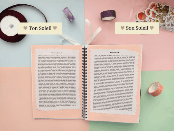 Ta compatibilité amoureuse interprétée dans un carnet scrapbooking – Image 4