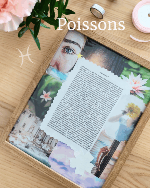 Cadeau signe Poissons - Cadre astrologique