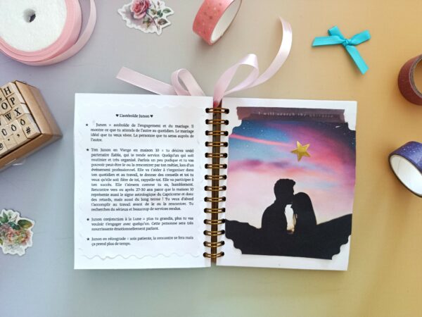Astrologie amour - Prédictions personnalisées en petit carnet scrapbooking – Image 19