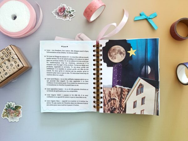 Astrologie amour - Prédictions personnalisées en petit carnet scrapbooking – Image 4