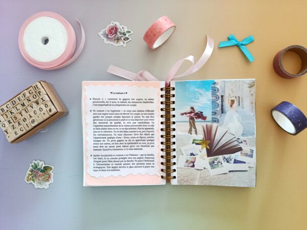 Astrologie amour - Prédictions personnalisées en petit carnet scrapbooking – Image 14