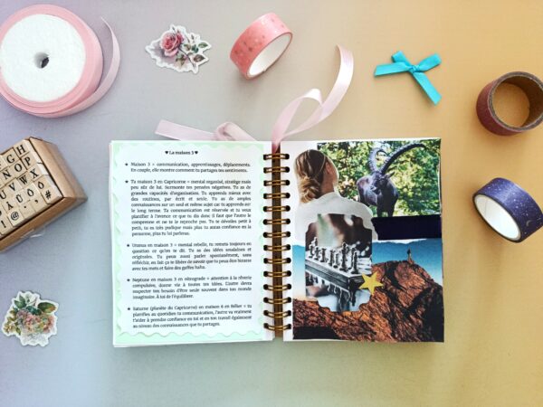 Astrologie amour - Prédictions personnalisées en petit carnet scrapbooking – Image 15