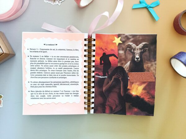 Astrologie amour - Prédictions personnalisées en petit carnet scrapbooking – Image 17