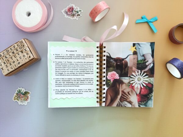 Astrologie amour - Prédictions personnalisées en petit carnet scrapbooking – Image 18