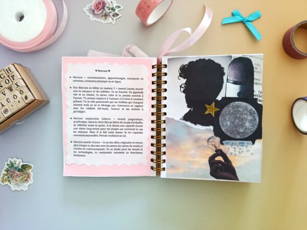 Astrologie amour - Prédictions personnalisées en petit carnet scrapbooking – Image 10