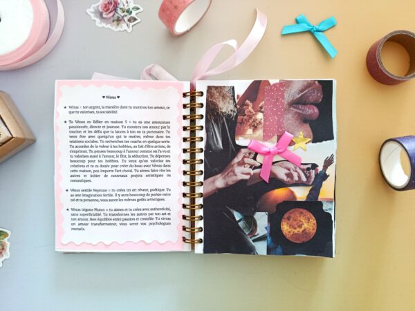 Astrologie amour - Prédictions personnalisées en petit carnet scrapbooking – Image 11