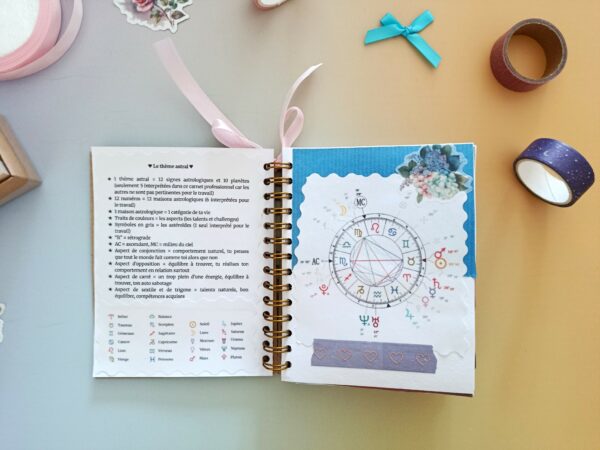 Astrologie métiers - Conseils personnalisés en petit carnet scrapbooking – Image 2