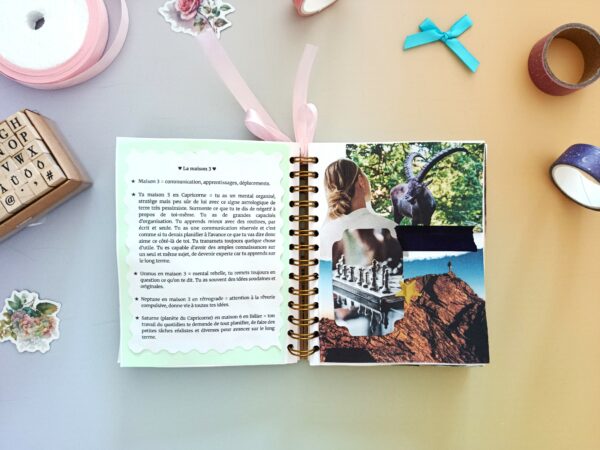 Astrologie métiers - Conseils personnalisés en petit carnet scrapbooking – Image 12